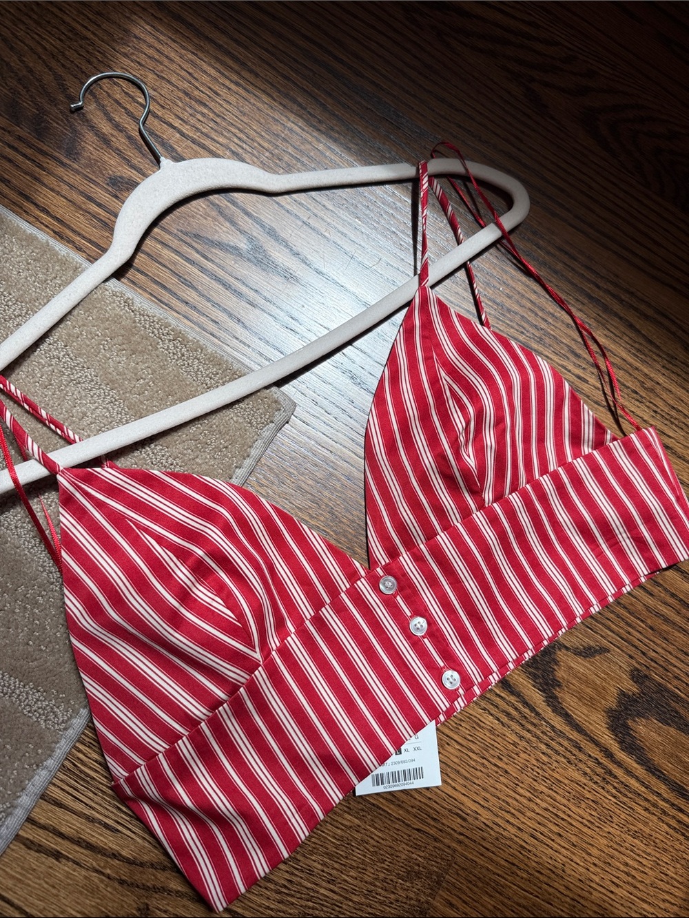 Zara Stripped Crop Tank Top - Picture 14 of 15